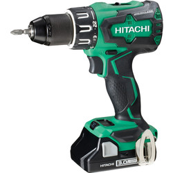 Hitachi Hitachi DV18DBFL2 18V Li-Ion Cordless Brushless Combi Drill 1 x 3.0Ah - 47356 - from Toolstation