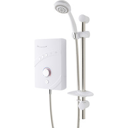 MX Group MX Inspiration QI Electric Shower 10.5kW - 47436 - from Toolstation