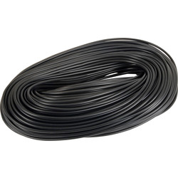 Electric / PVC Cable Sleeving 100m 3mm Black
