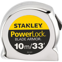Stanley Micro Powerlock Tape Measure 10m/33'