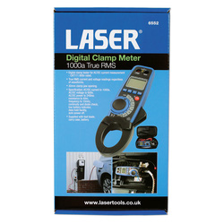 Laser AC/DC Digital Clamp Meter CAT III