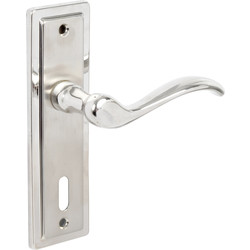 Urfic / Porto Door Handles Lock Twin Tone