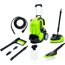 Greenworks Greenworks G40 Pressure Washer including Patio Head & Brush 135 bar - 47702 - from Toolstation