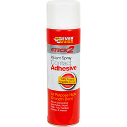 Everbuild Stick2 Contact Adhesive 500ml spray - 47790 - from Toolstation