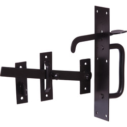 Suffolk Latch Black Japanned - 47920 - from Toolstation