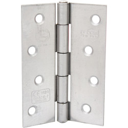 Unbranded Grade 7 Spun Pin Fire Door Hinge 100mm Self Colour - 47926 - from Toolstation