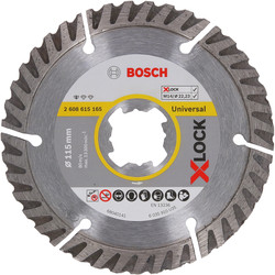 Bosch Bosch General Purpose Diamond Blade 115 x 22.23mm X-LOCK - 47986 - from Toolstation