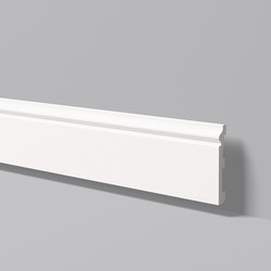NMC Polymer Ogee Skirting FL2 120mm x 15mm x 2m - 48242 - from Toolstation