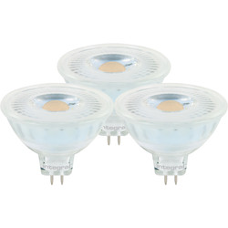 Integral LED / Integral LED 12V Glass MR16 GU5.3 Dimmable Lamp 6W Warm White 410lm