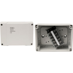IMO IP66 Junction Box 125 x 167 x 82mm - 48544 - from Toolstation