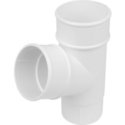 Aquaflow 68mm Pipe Branch 112.5° White - 48612 - from Toolstation