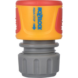 Hozelock Hozelock Standard Soft Touch Waterstop Connector  - 48694 - from Toolstation
