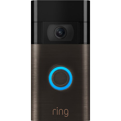 Ring by Amazon Ring Video Doorbell 1 2nd Gen - Venetian Bronze - 48793 - from Toolstation