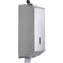 Metlex Metlex Kepler Wall Mounted Soap Dispenser Stainless Steel - 48882 - from Toolstation
