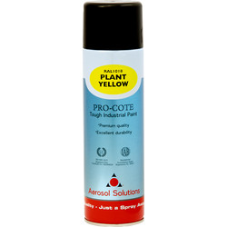Industrial Spray Paint 500ml Plant Yellow - 48953 - from Toolstation