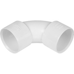 Aquaflow / Solvent Weld Bend 92.5° 50mm White