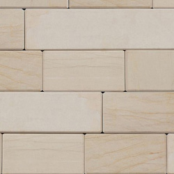Marshalls Sawn Versuro Indian Sandstone Walling Project Pack Caramel Cream