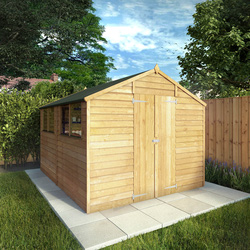 Mercia Mercia Overlap Apex Shed 10' x 8' - 49806 - from Toolstation