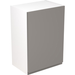 Kitchen Kit Kitchen Kit Ready Made J-Pull Kitchen Cabinet Wall Unit Super Gloss Dust Grey 500mm - 50101 - from Toolstation