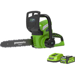 Greenworks Greenworks 40V 30cm (12") Cordless Chainsaw 1 x 2.0Ah - 50320 - from Toolstation