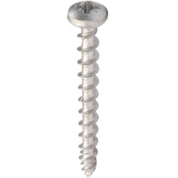 Exterior-Tite Exterior-Tite Pozi Pan Head Outdoor Screw - Silver 4.0 x 40mm - 50745 - from Toolstation