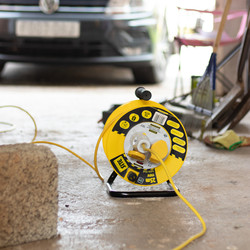 Masterplug 2 Socket 16A Open Cable Reel