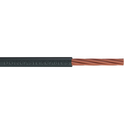Doncaster Cables Doncaster Cables Conduit Cable (6491X) 2.5mm2 x 100m Black Drum - 51132 - from Toolstation
