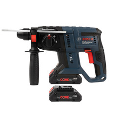 Bosch / Bosch GBH 18-V20 18V SDS Plus Cordless 3kg Hammer Drill 2 x 4.0Ah Pro Core