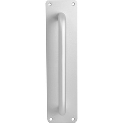 Lockworks / Lockworks Pull Handle Satin Aluminium Round Grip 300mm