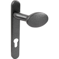 Fab and Fix Fab & Fix Hardex Windsor Multipoint Pad Handle Antique Black - 51722 - from Toolstation