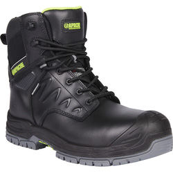 Apache / Apache Chilliwack Side Zip Waterproof Safety Boots Black Size 13