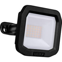 Luceco Luceco IP65 LED Slimline Floodlight 20W 2400lm Cool White - 52539 - from Toolstation