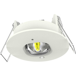 Integral LED / Integral LED Self Test Emergency Compact Downlight 38mm 1W 120lm 4000K Open Area