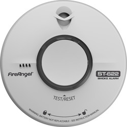 FireAngel FireAngel 10 Year Battery Smoke Alarm ST-622T - 52932 - from Toolstation