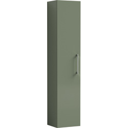 Nuie / nuie Arno Single Door Wall Hung Tall Unit 300mm Satin Green