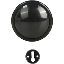 Lockworks / Lockworks Mortice Knob Set Black