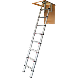 Werner Telescopic Loft Ladder 2.9m
