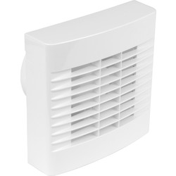 Airvent 100mm Extractor Fan Humidistat & Pullcord IP44