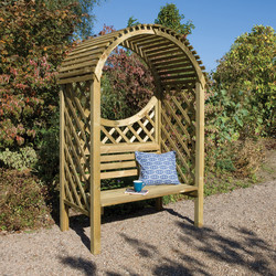 Rowlinson Keswick Arbour 207.5 (h) x 132cm (w) x 80cm (d)