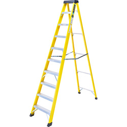 TB Davies TB Davies Fibreglass Swingback Step Ladder 10 Tread SWH 3.2m - 53500 - from Toolstation