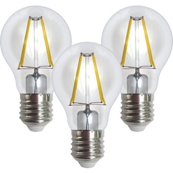 Meridian Lighting LED Filament GLS Lamp 4W ES (E27) 470lm - 53541 - from Toolstation