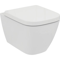 Ideal Standard / Ideal Standard i.life S Compact Wall Hung Toilet and Soft Close Seat 