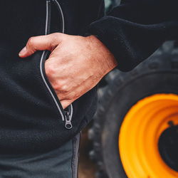 JCB Trade Heavyweight 1/4 Zip Fleece
