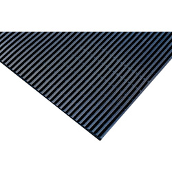 Blue Diamond / Interflex Duckboard Matting 80cm x 10m Roll Grey