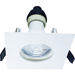 Integral LED Square Evofire IP65 Fire Rated Downlight White