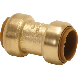 Tectite Classic Push Fit Straight Coupler 15mm