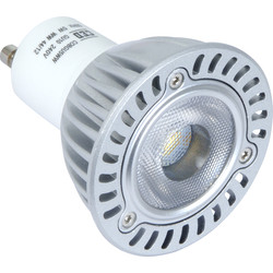 Meridian Lighting LED COB Lamp GU10 5W Cool White 360lm - 54581 - from Toolstation