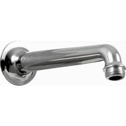 Unbranded Chrome Plated Shower Arm 185mm - 54918 - from Toolstation