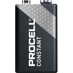 Duracell Procell Constant Batteries 9V PP3