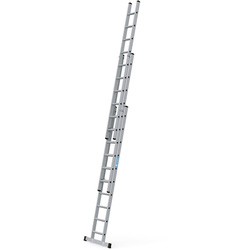 Zarges / Zarges Everest Extension Ladder 3 x 10 D-Rung 2970 x 500 x 190mm